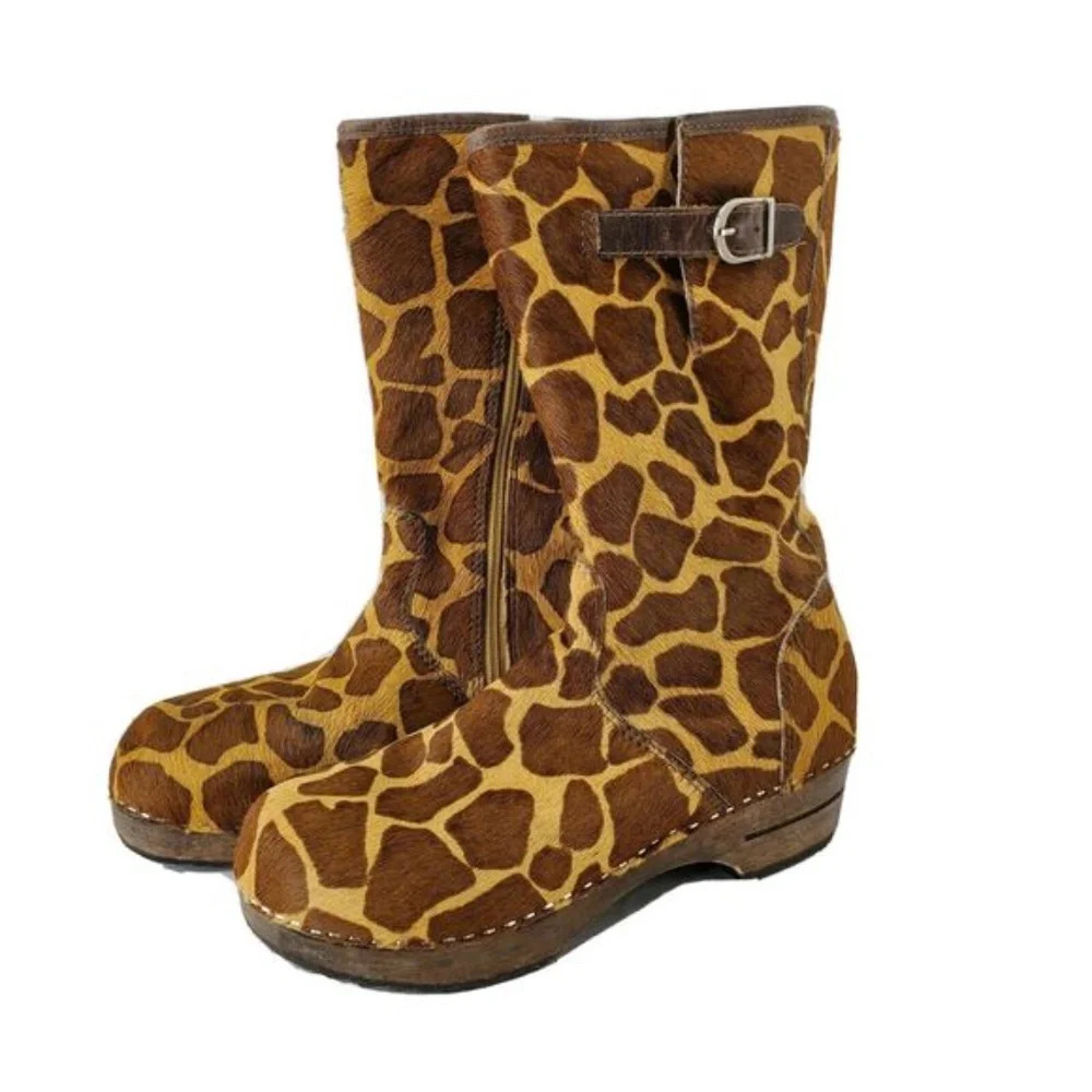 Rare!! Hannah Anderson Giraffe Boots